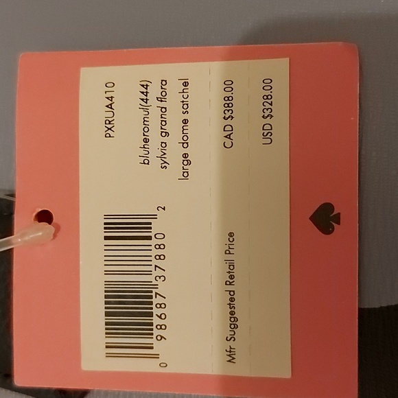 Kate Spade Sylvia Grand Flora Large Dome Satchel Handbag - Picture 3 of 8